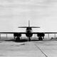 A front view of the Blackhawk following the addition of wingtip fuel tanks in an effort to improve range (US Air Force)